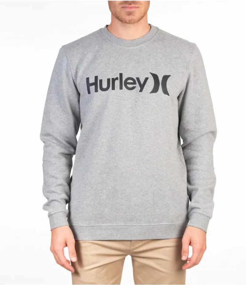 Hurley One And Only Crew Grey Htr 2020